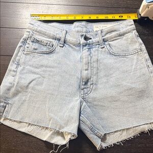Rag & Bone Light Blue Jean Shorts